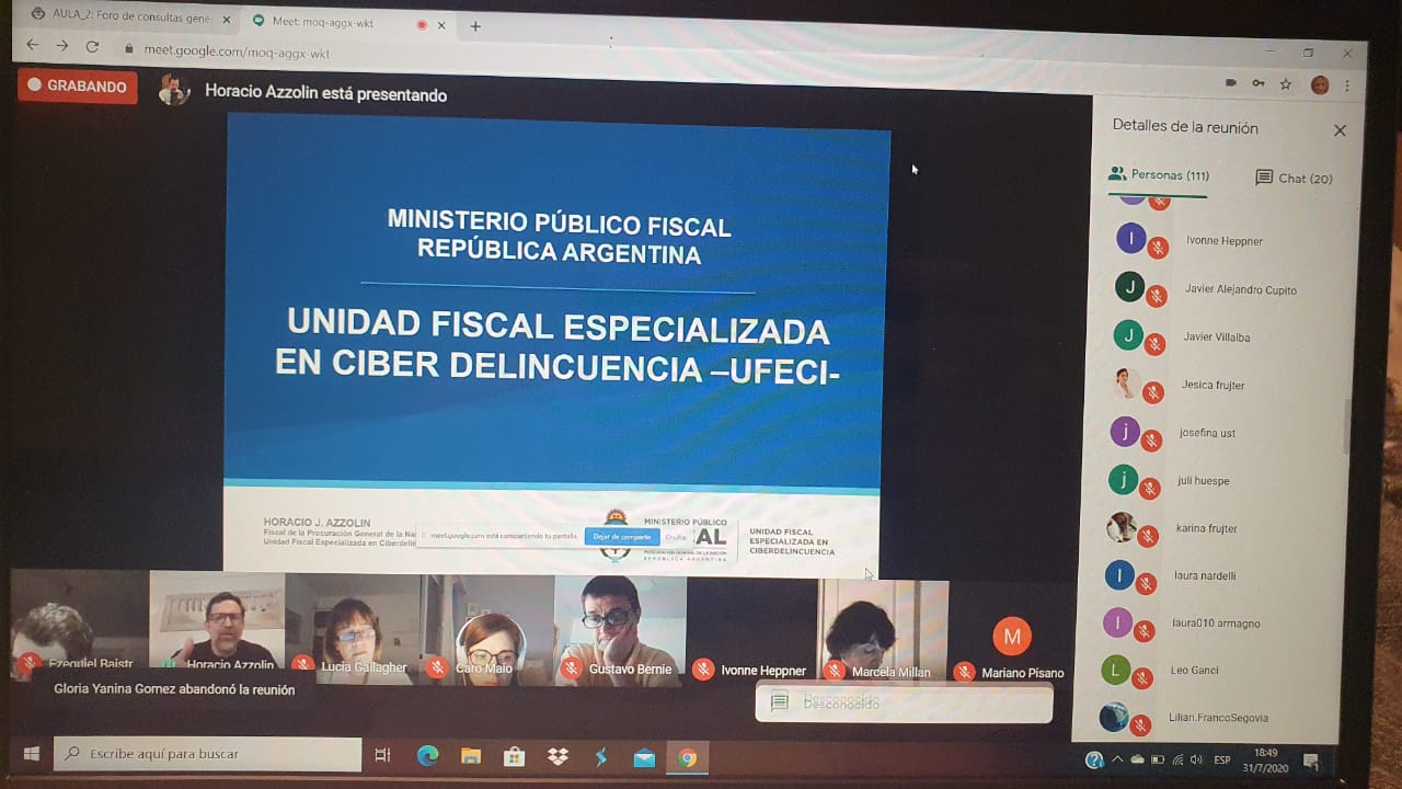 Con Alta Participación Se Desarrolla La Diplomatura En Delitos Complejos 0950